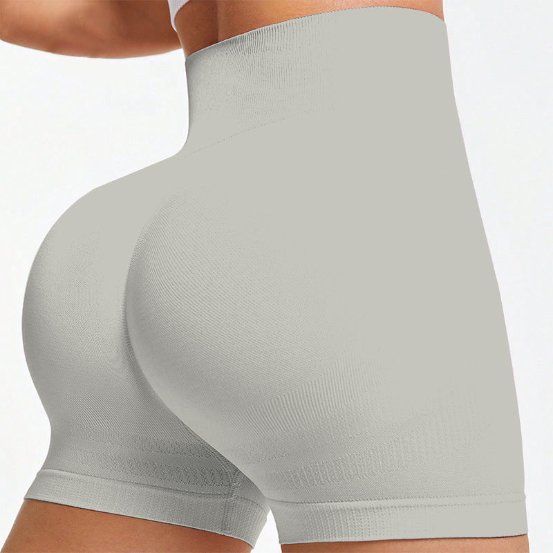 Curvolux - Seamless Knitted Fitness Peach-Shape 3/4-Length Leggings