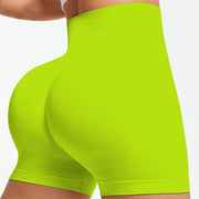 Curvolux - Seamless Knitted Fitness Peach-Shape 3/4-Length Leggings