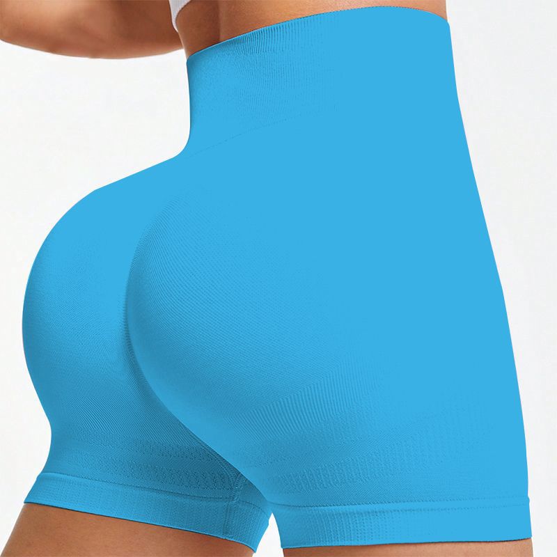 Curvolux - Seamless Knitted Fitness Peach-Shape 3/4-Length Leggings