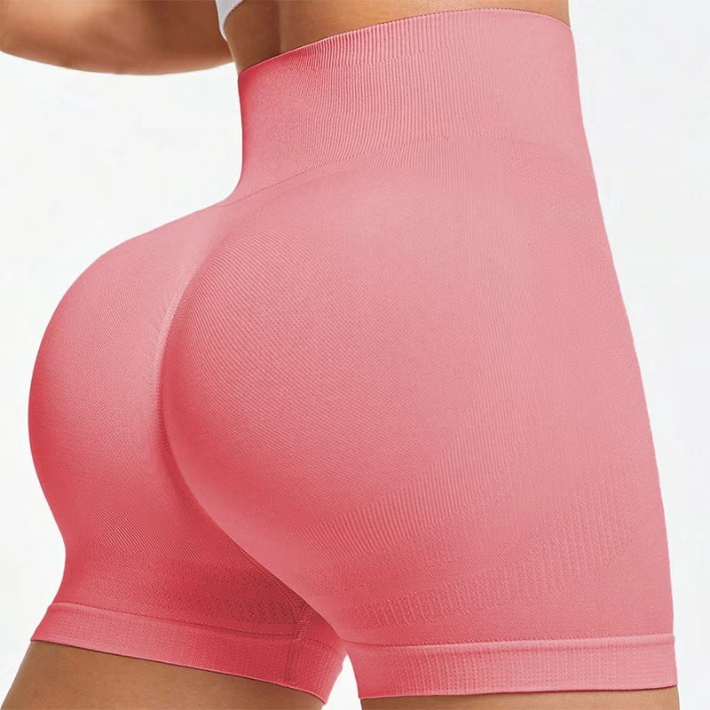 Curvolux - Seamless Knitted Fitness Peach-Shape 3/4-Length Leggings