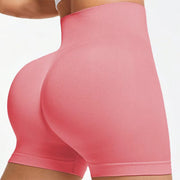 Curvolux - Seamless Knitted Fitness Peach-Shape 3/4-Length Leggings