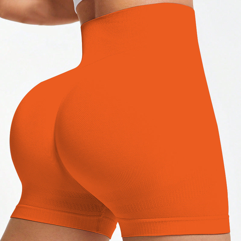 Curvolux - Seamless Knitted Fitness Peach-Shape 3/4-Length Leggings