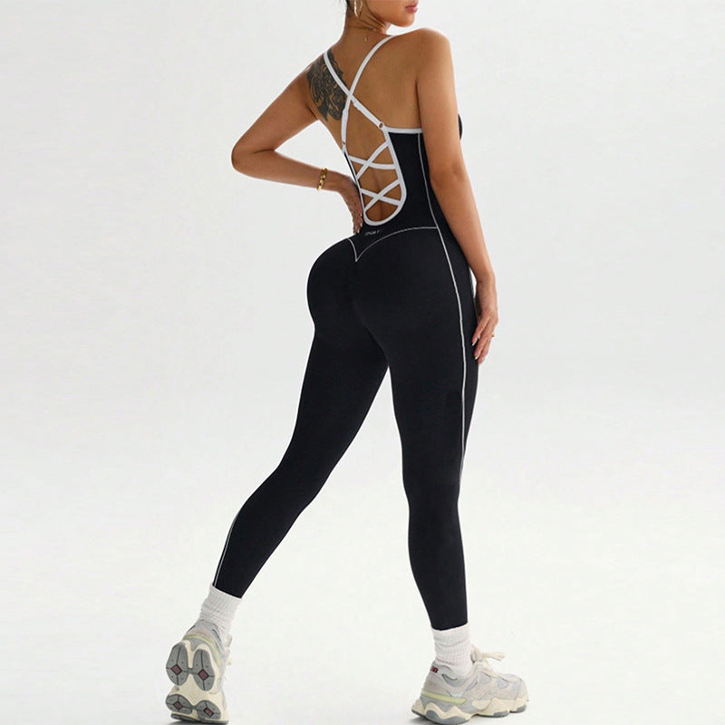 Curvolux One-Piece Yoga Outfit for Women ? Sports and Fitness Wear
