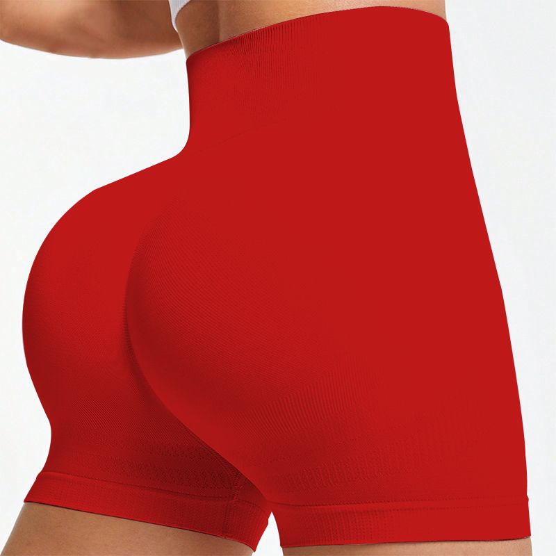 Curvolux - Seamless Knitted Fitness Peach-Shape 3/4-Length Leggings