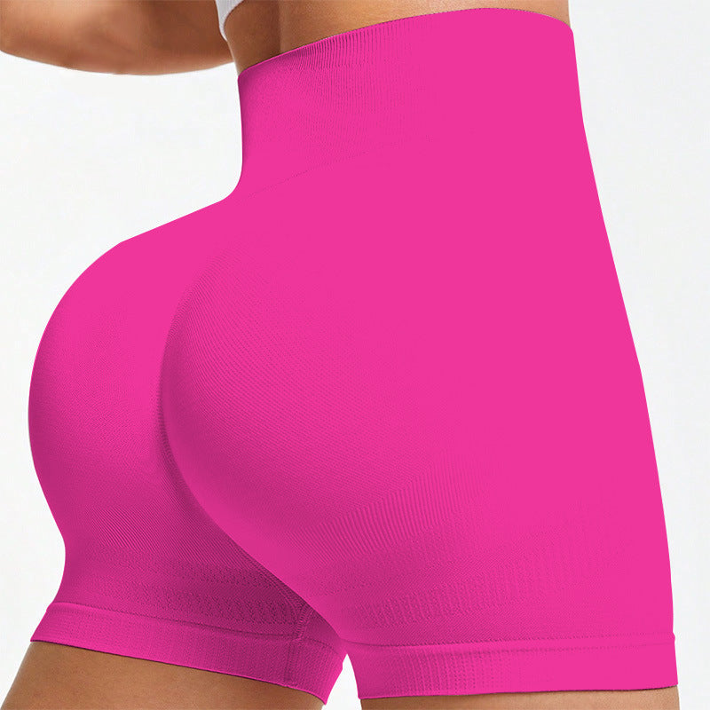 Curvolux - Seamless Knitted Fitness Peach-Shape 3/4-Length Leggings